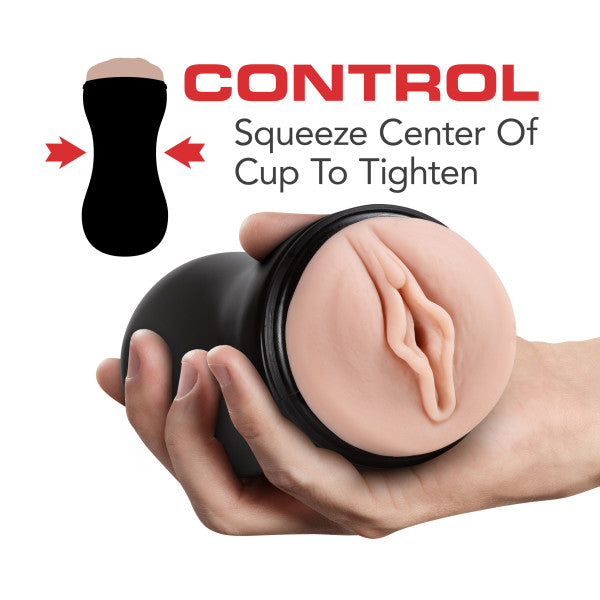 M FOR MEN SOFT & WET SELF LUBRICATING STROKER CUP VANILLA