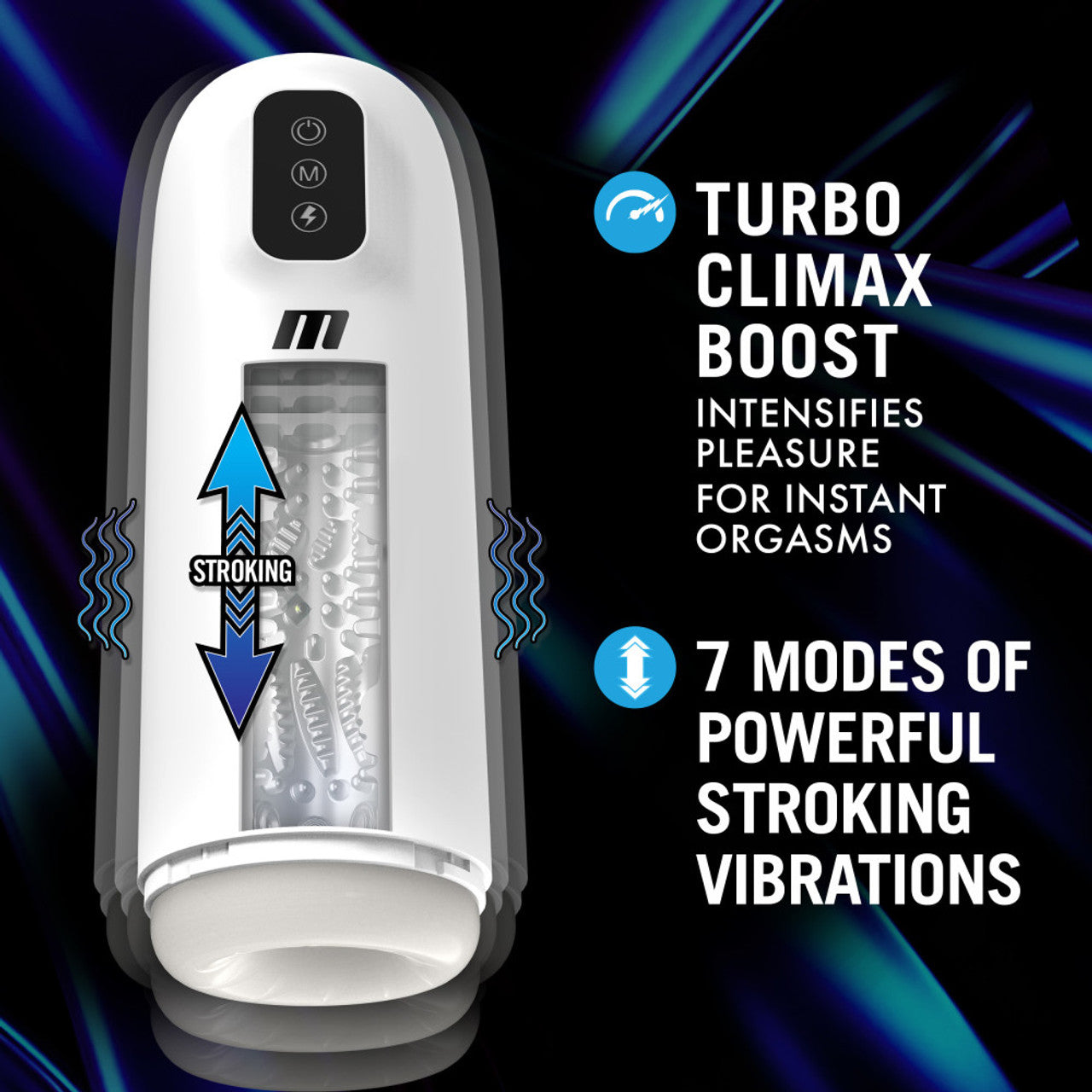 M FOR MEN ROBO-BATOR WHITE