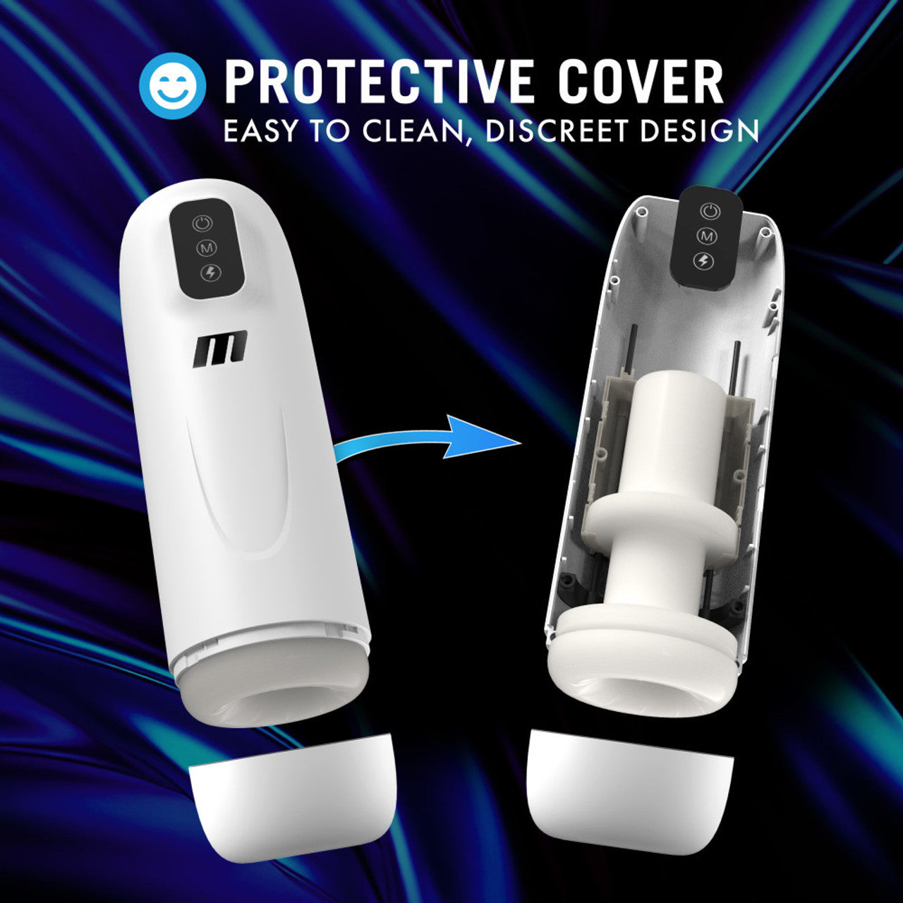 M FOR MEN ROBO-BATOR WHITE