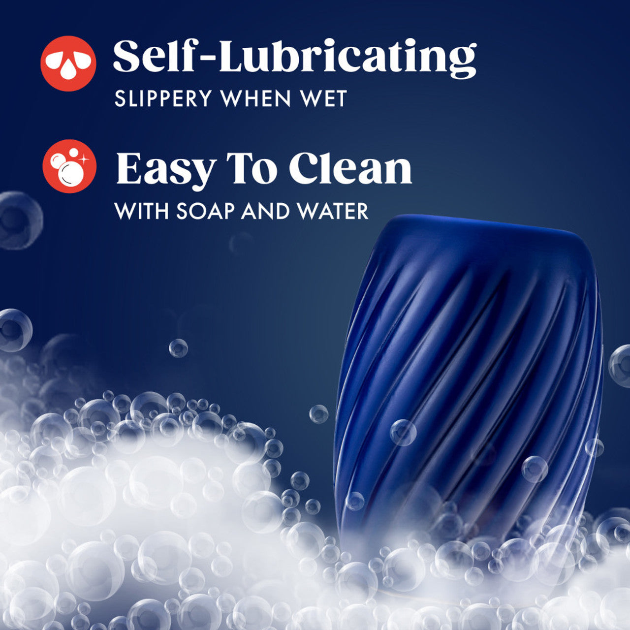RIZE TURBINE SELF LUBRICATING STROKER BLUE