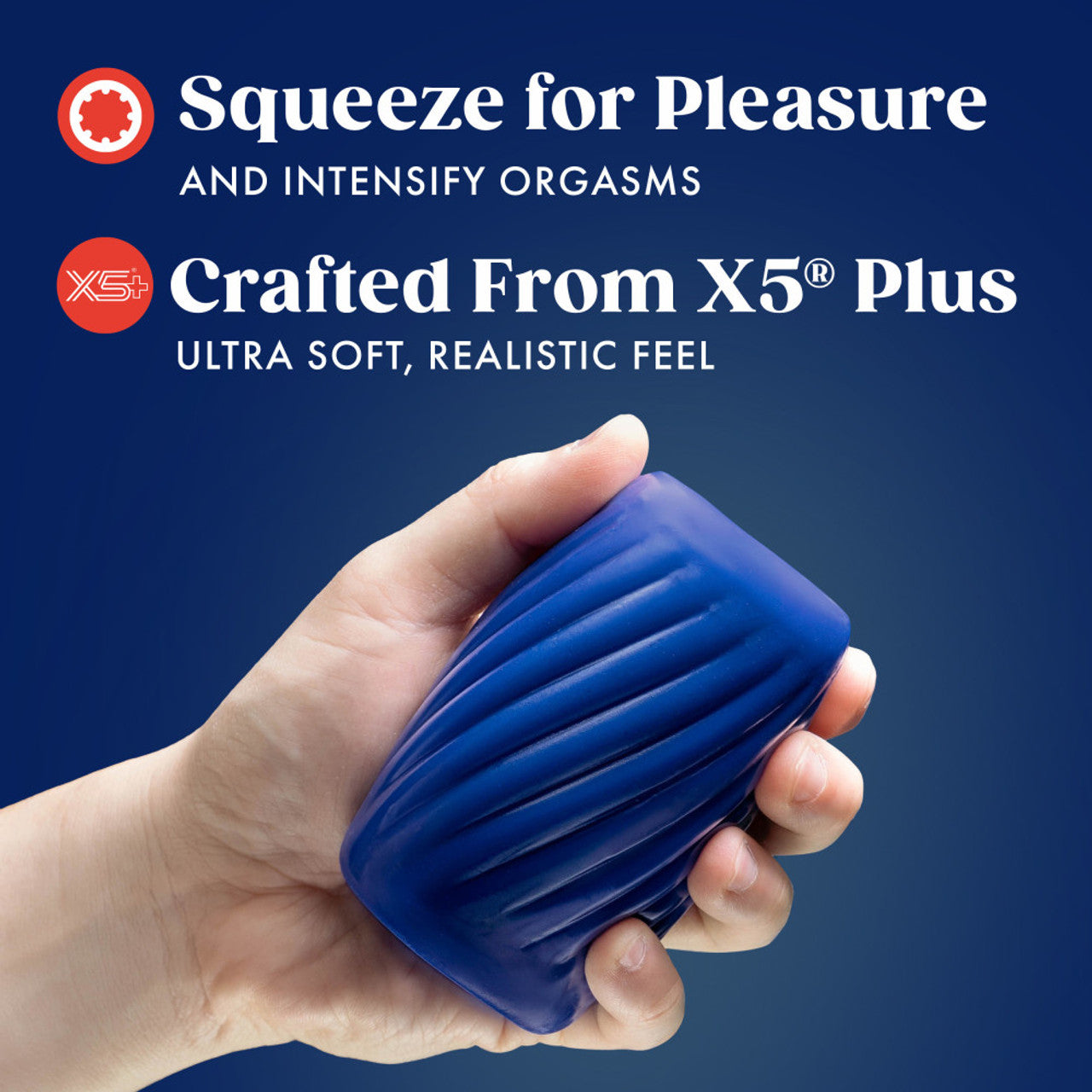 RIZE TURBINE SELF LUBRICATING STROKER BLUE