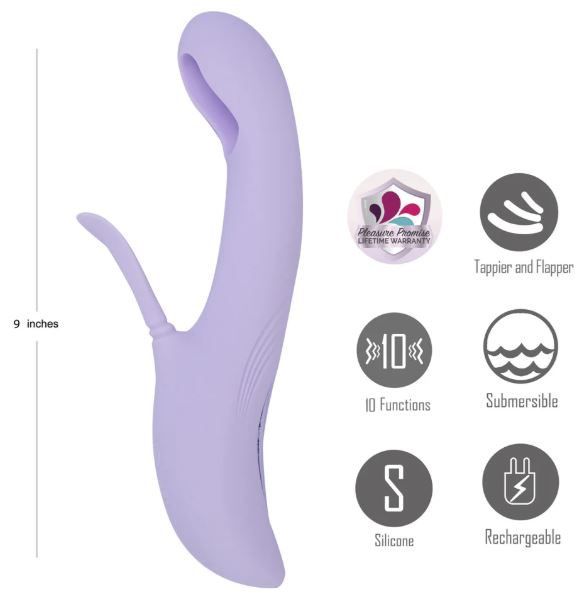CHARLI PURPLE TAPPER AND FLAPP VIBE PURPLE