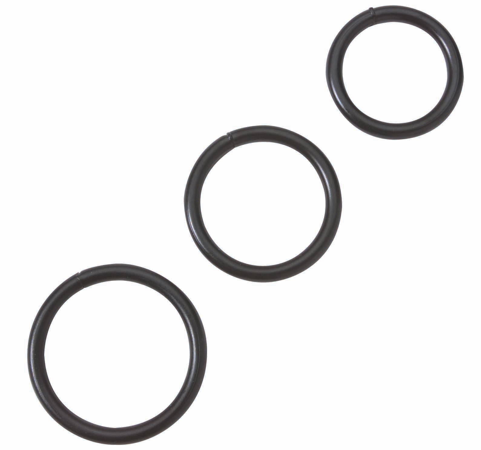 BLACK STEEL C RING SET