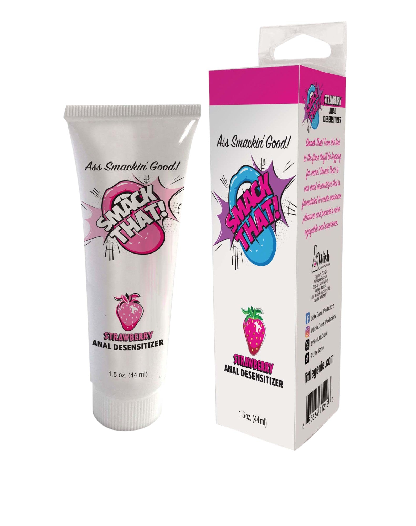 SMACK THAT! NUMBING GEL STRAWBERRY 1.5 OZ