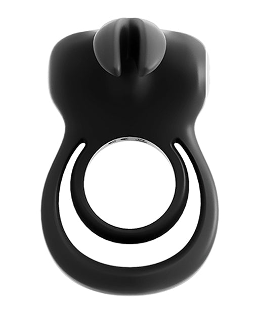VEDO THUNDER BUNNY DUAL RING RECHARGEABLE BLACK PEARL