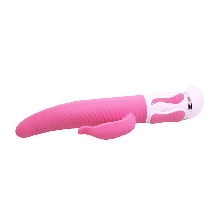 PRETTY LOVE ANTOINE RABBIT VIBRATOR SILICONE PINK
