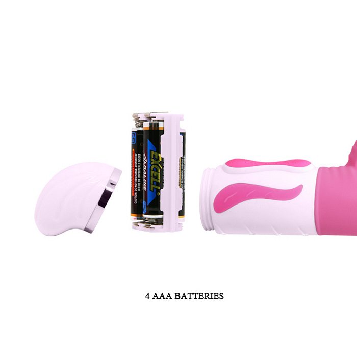 PRETTY LOVE ANTOINE RABBIT VIBRATOR SILICONE PINK