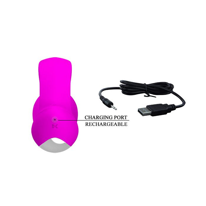 PRETTY LOVE DYLAN RABBIT VIBRATOR SILICONE