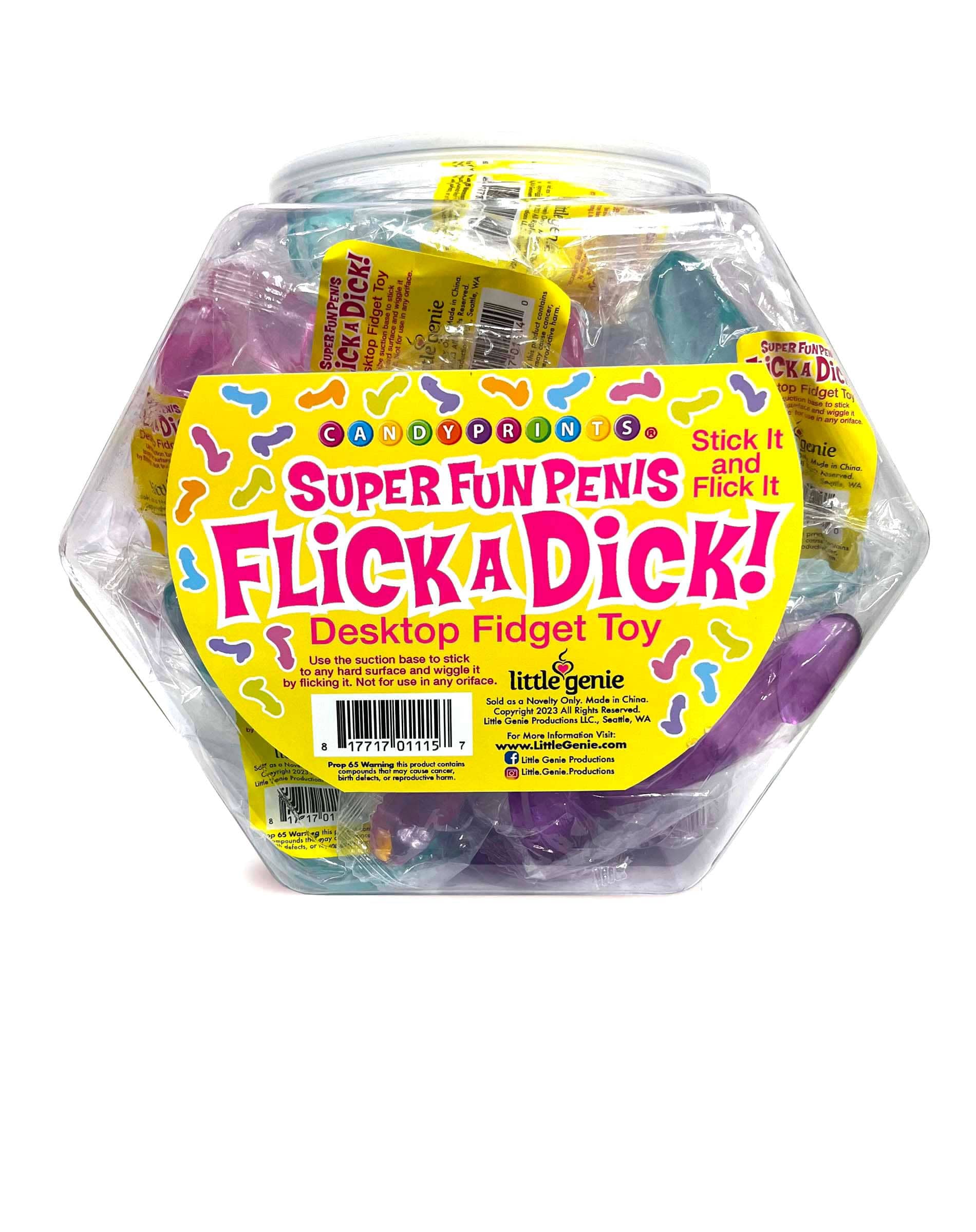 Flick a Dick Fidget Toy – 24 Pieces