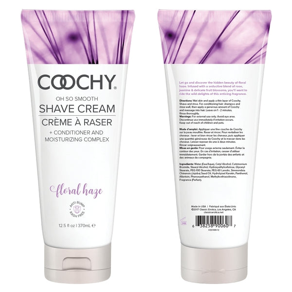 COOCHY SHAVE CREAM FLORAL HAZE 12.5 OZ