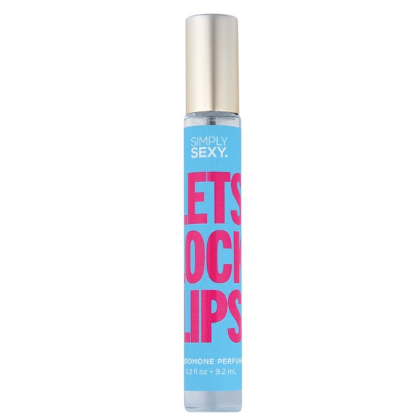 SIMPLY SEXY PHEROMONE PERFUME LETS LOCK LIPS .3 FL OZ