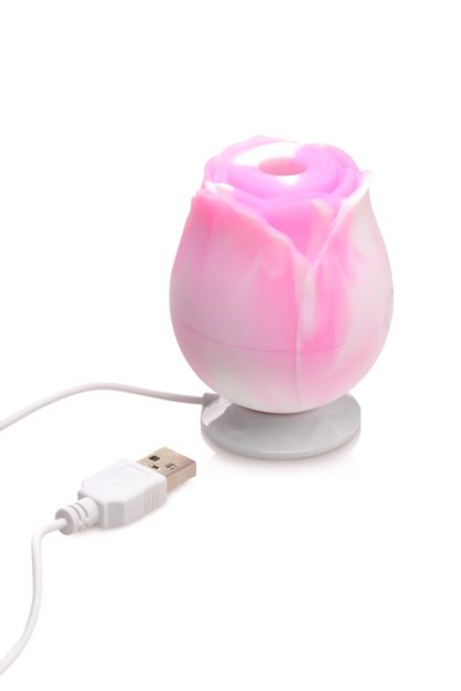 GOSSIP ROSE 10X SILICONE CLIT SUCTION STIMULATOR SWIRL