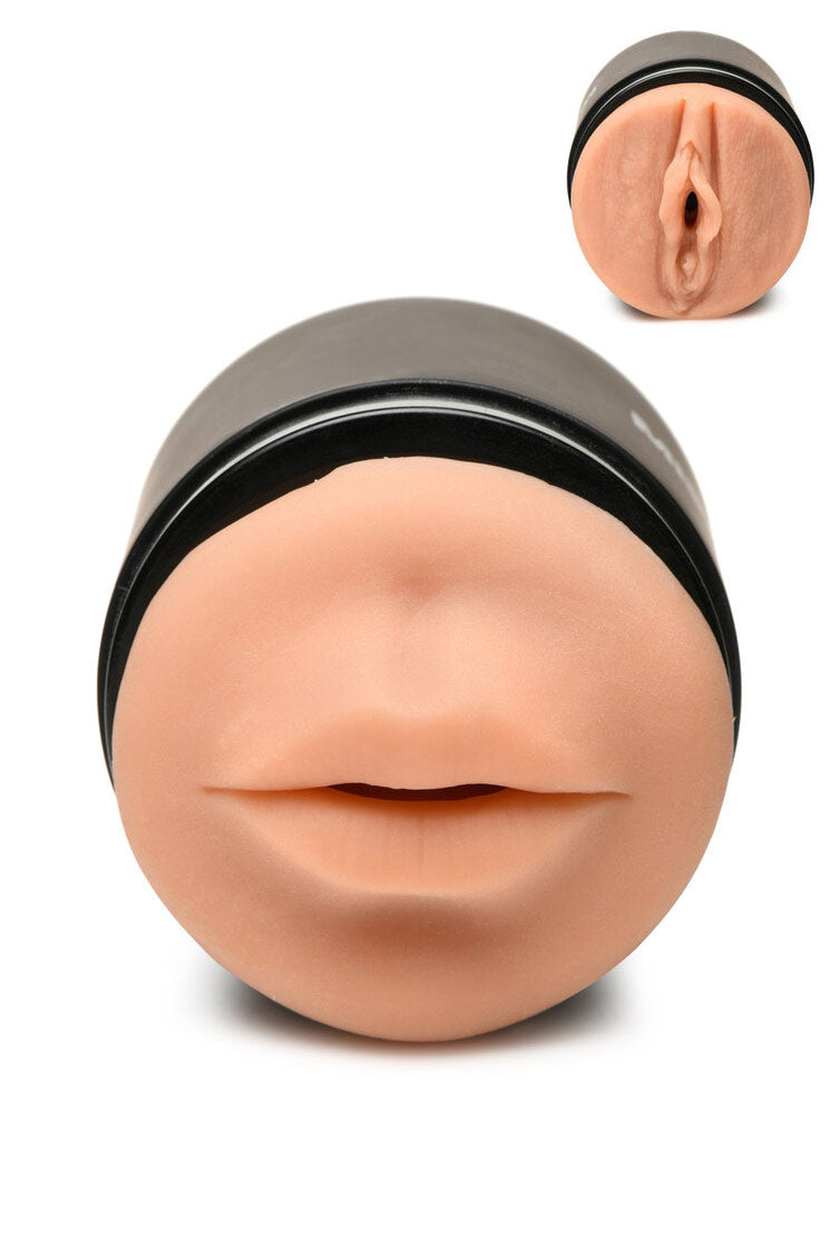 MISTRESS DOUBLE SHOT MOUTH & PUSSY MEDIUM