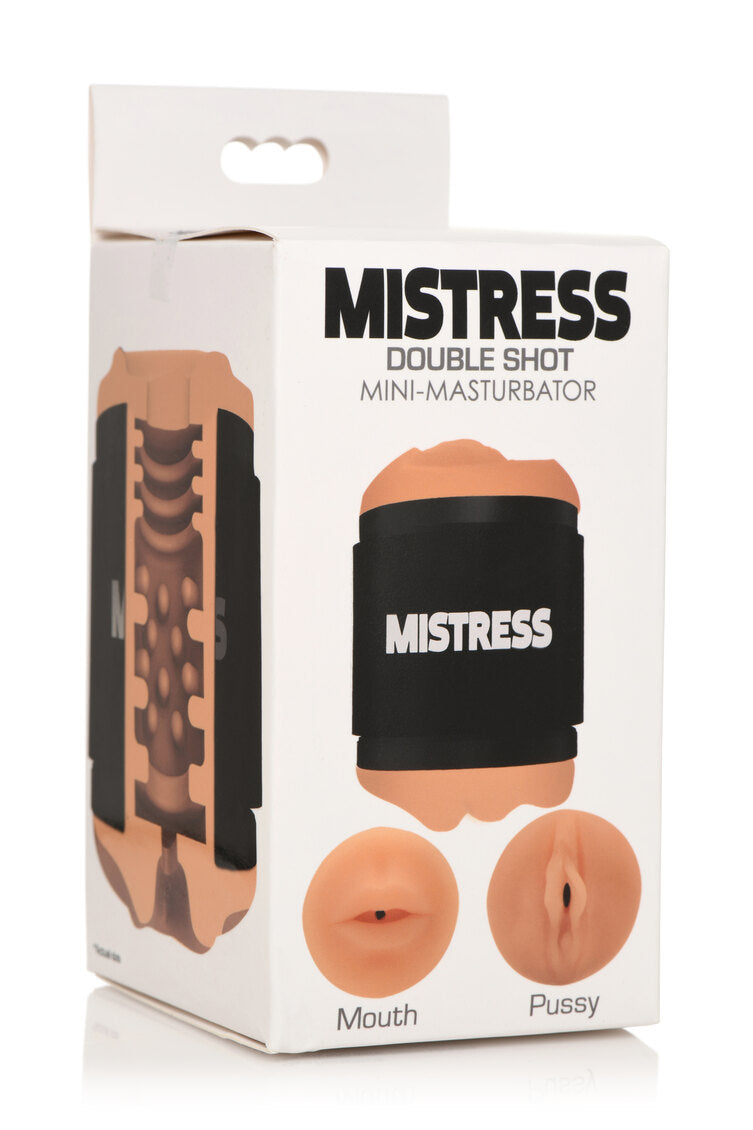 MISTRESS DOUBLE SHOT MOUTH & PUSSY MEDIUM