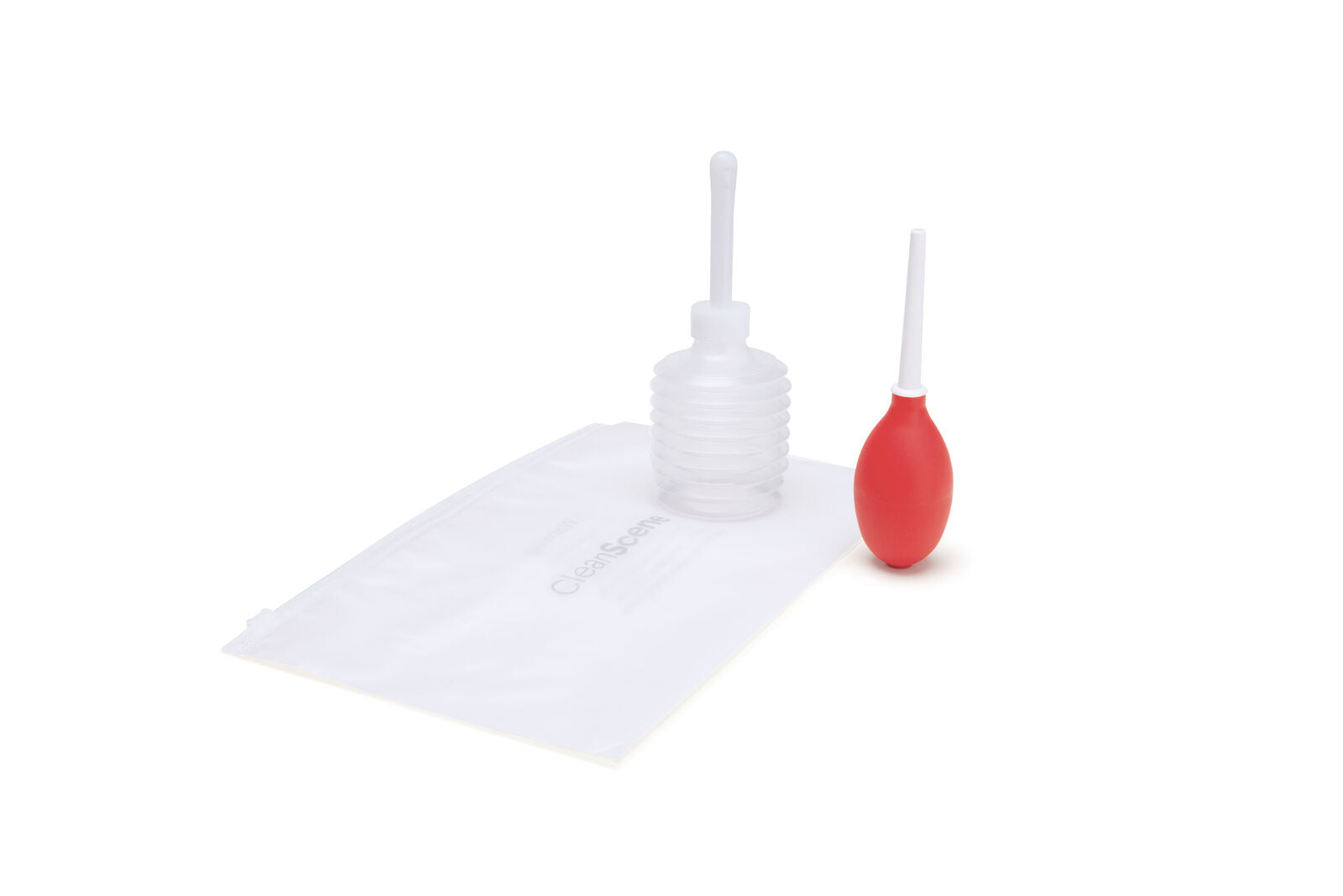 CLEANSCENE MINI TRAVEL DOUCHE W/ ONE WAY VALVE