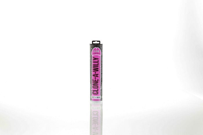 CLONE A WILLY HOT PINK GLOW IN THE DARK