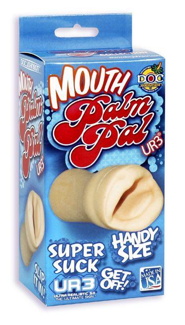 PALM PAL NATURAL ULTRASKYN MASTURABATOR MOUTH BX