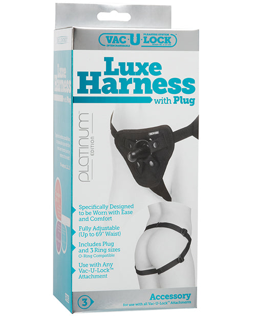 Luxe Harness – Black