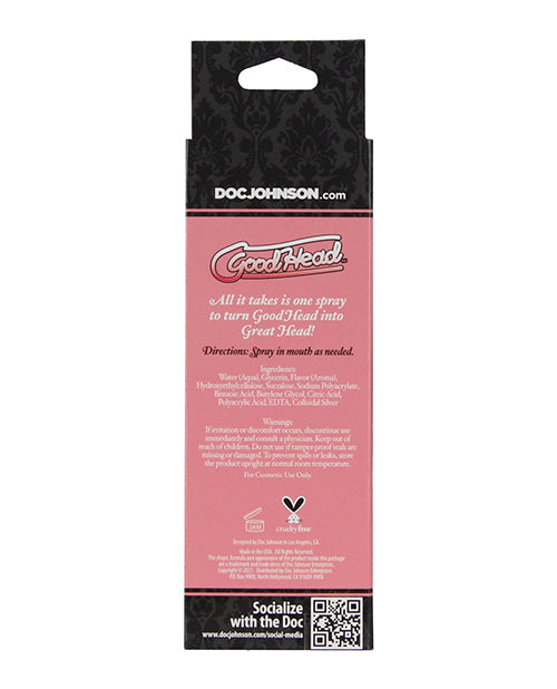 GOODHEAD WET HEAD DRY MOUTH SPRAY PINK LEMONADE 2 OZ