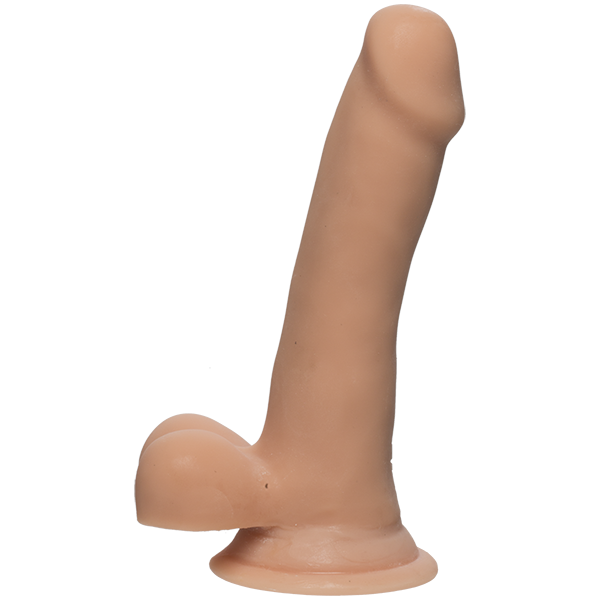 The D Slim D 6.5" Slim With Balls Ultraskyn – Vanilla