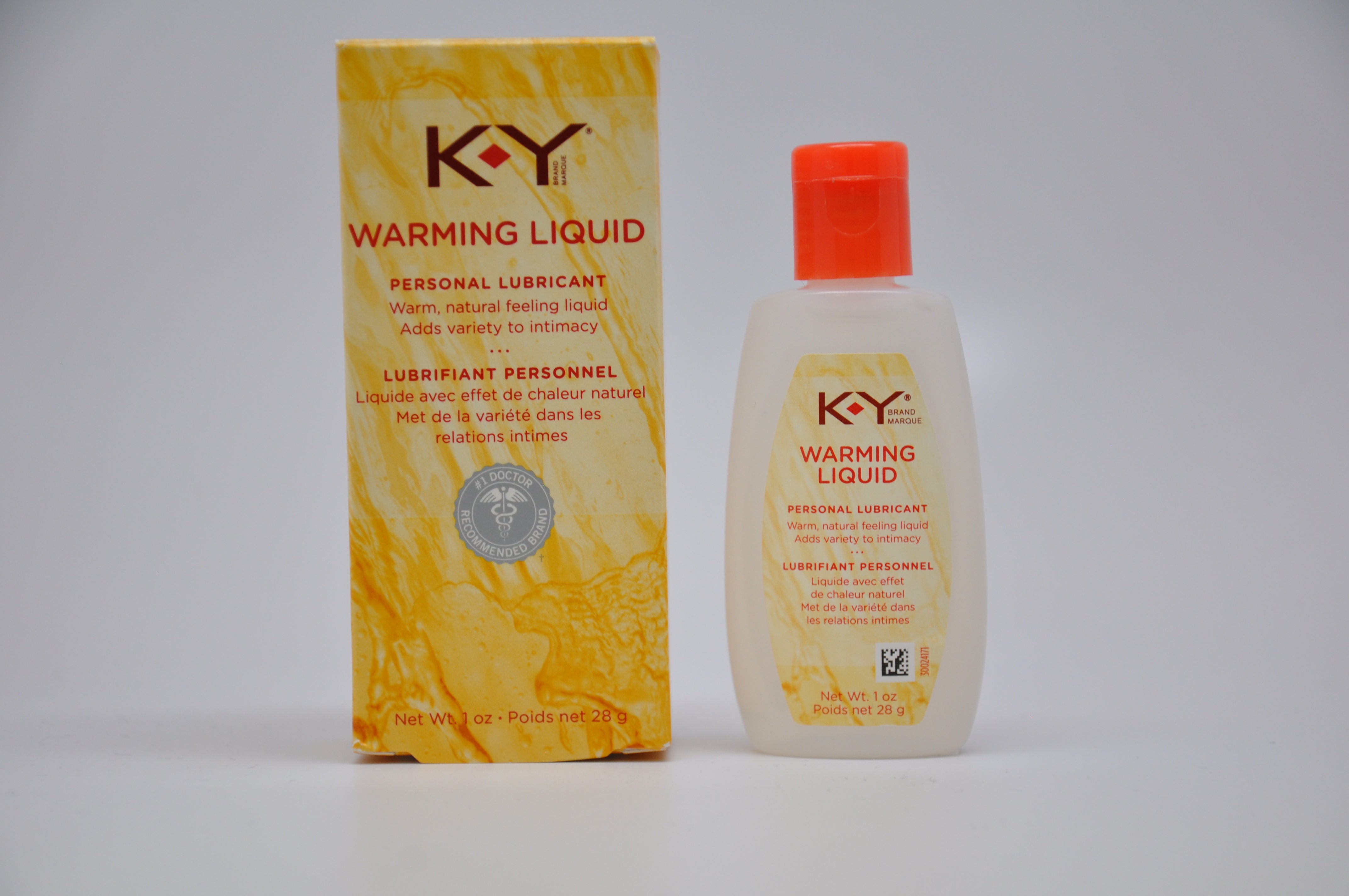 K-Y WARMING LIQUID 1 OZ