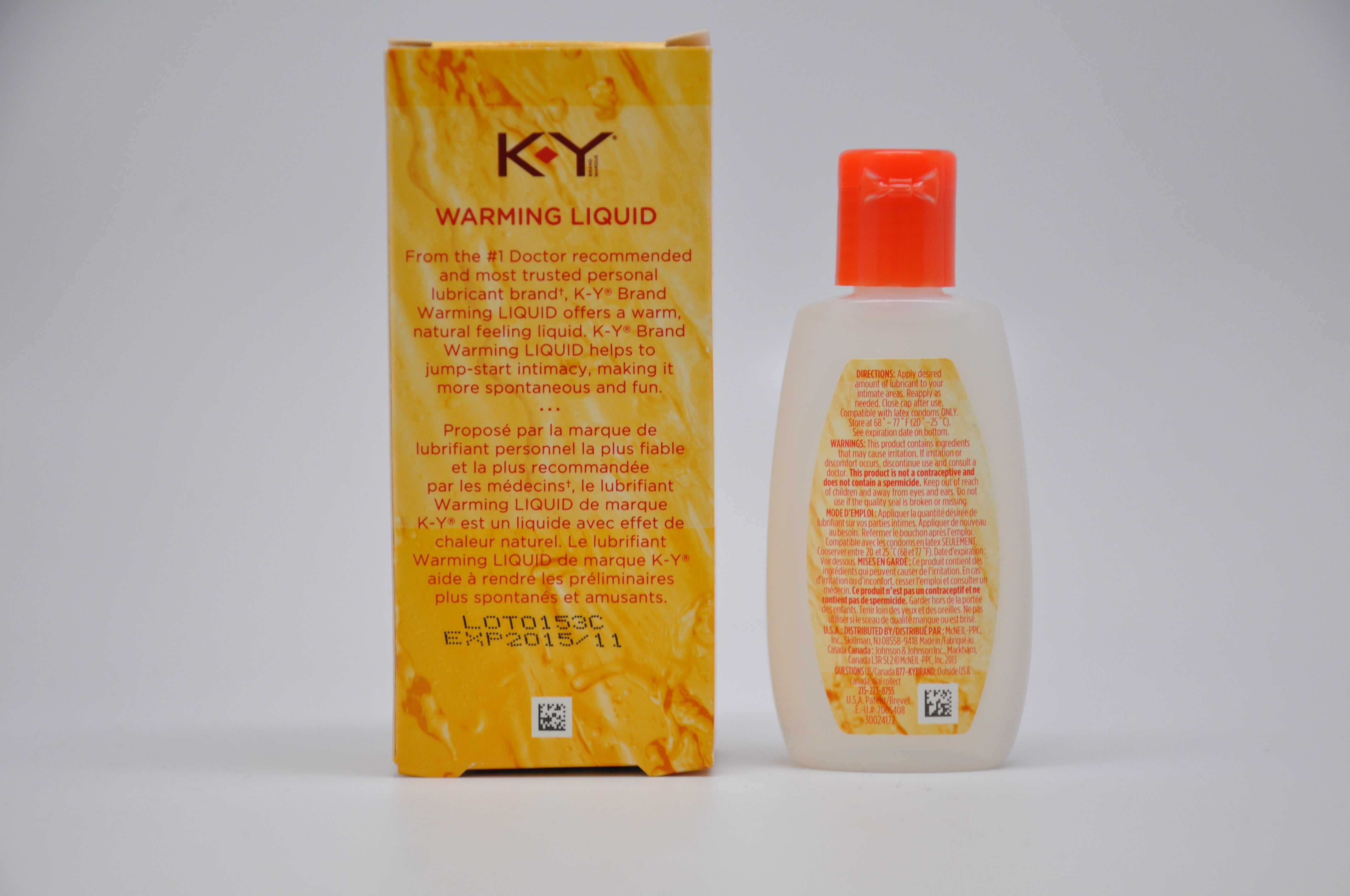 K-Y WARMING LIQUID 1 OZ