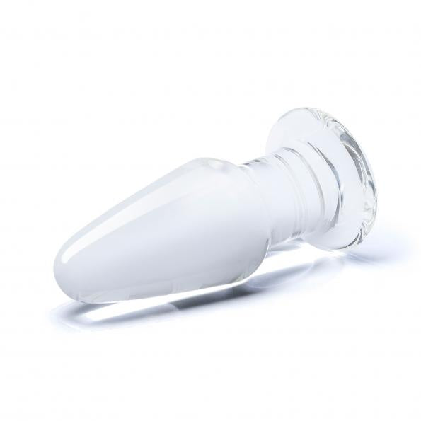 GLAS GLASS BUTT PLUG 3.5 "