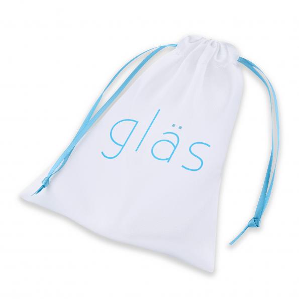 GLAS GLASS BUTT PLUG 3.5 "