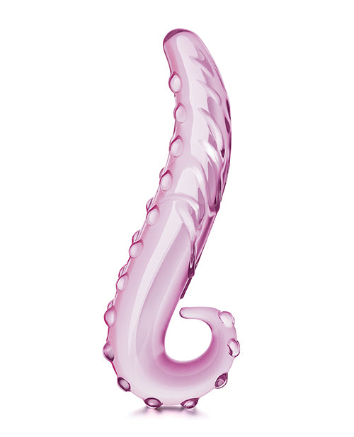 GLAS 6 LICK-IT GLASS DILDO "