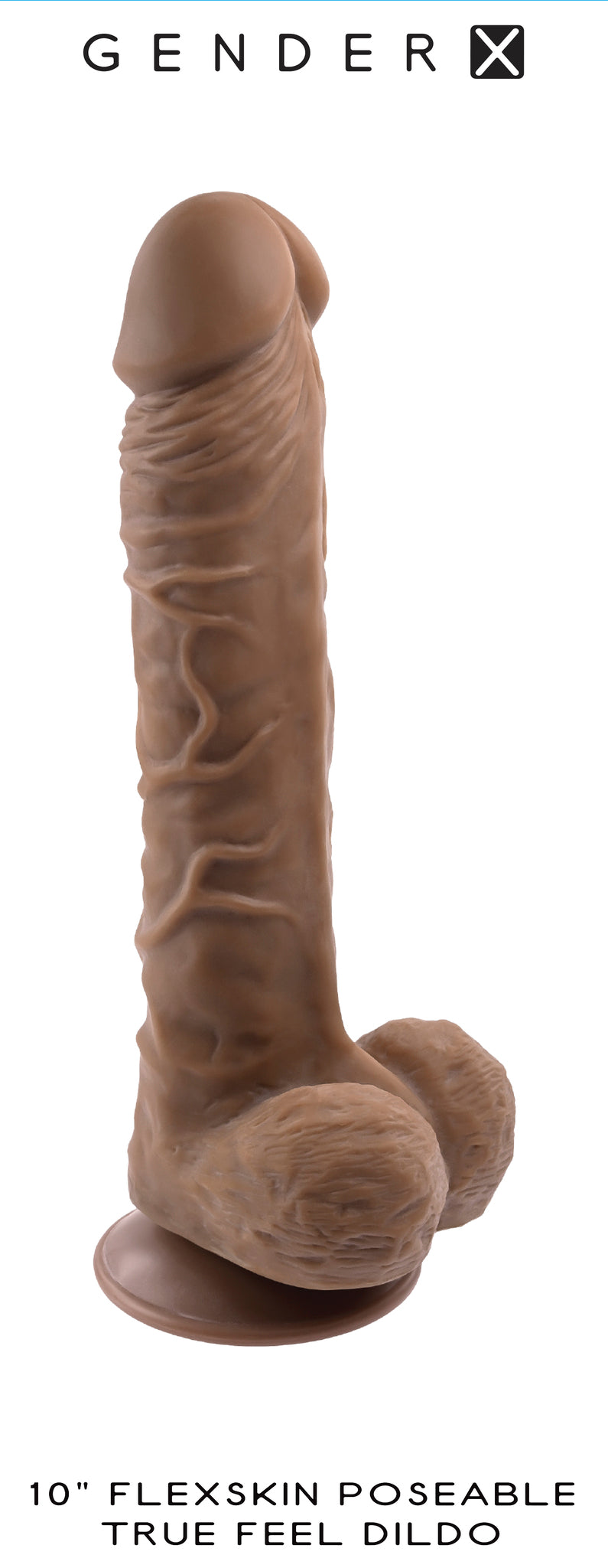 10 IN POSEABLE FLEXSKIN TRUE FEEL DARK