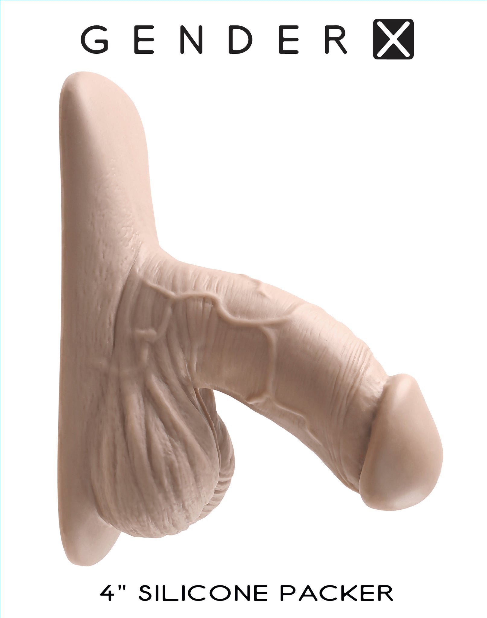 GENDER X 4IN SILICONE PACKER LIGHT
