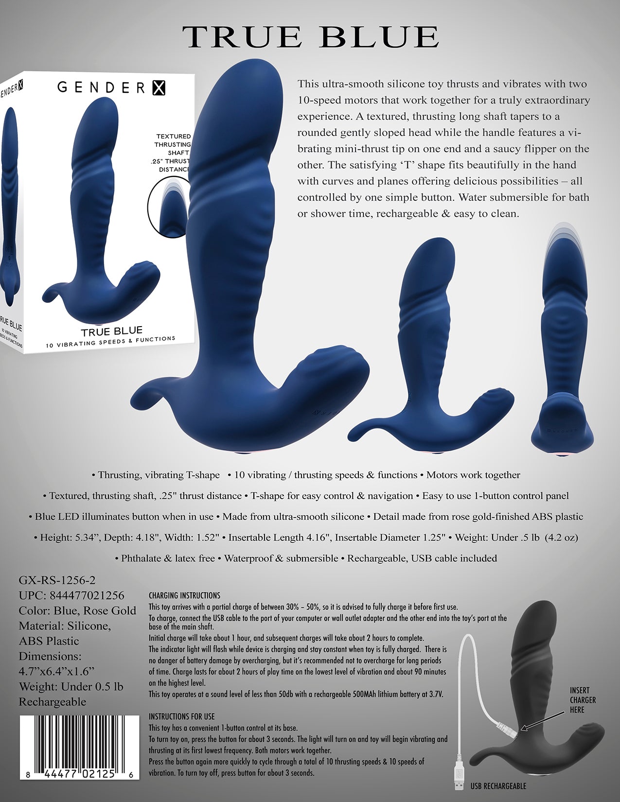 GENDER X TRUE BLUE