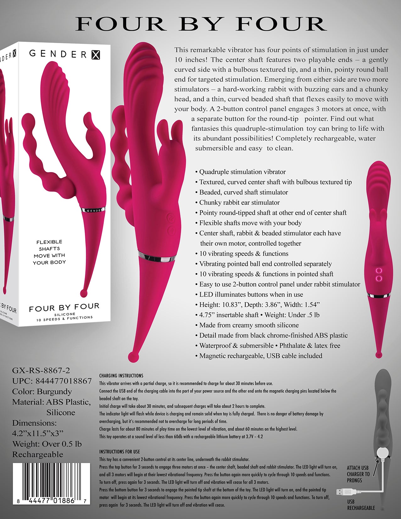 GENDER X FOUR BY FOUR