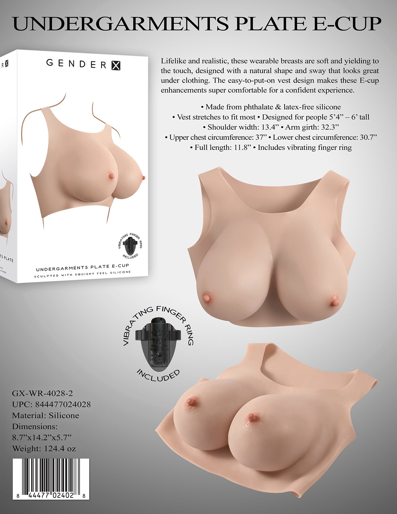 GENDER X UNDERGARMENTS E-CUP LIGHT