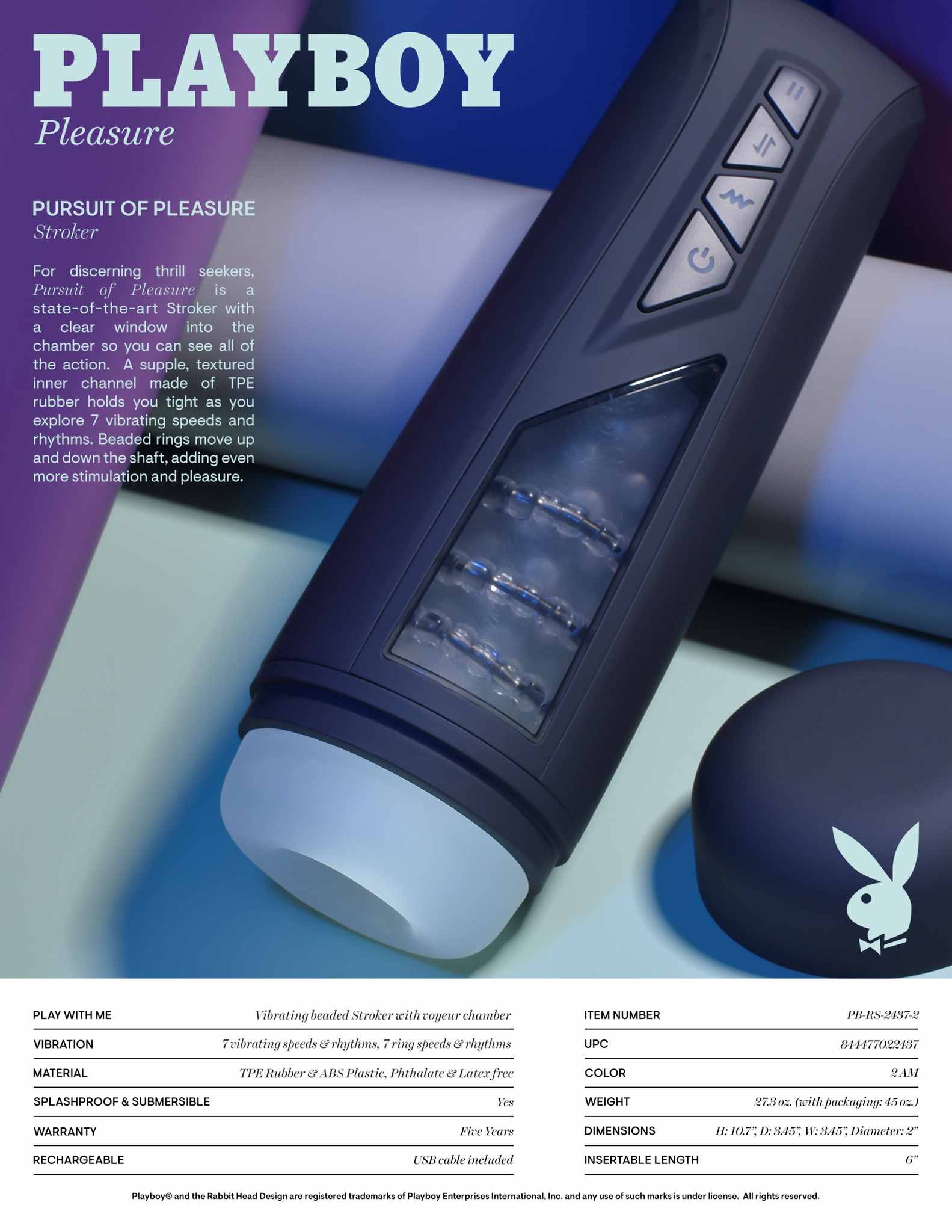 PLAYBOY PURSUIT OF PLEASURE