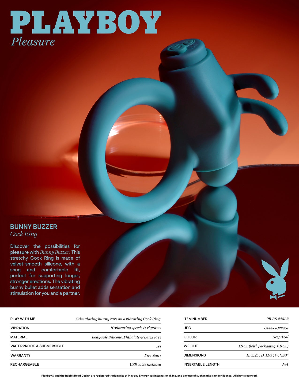 PLAYBOY BUNNY BUZZER