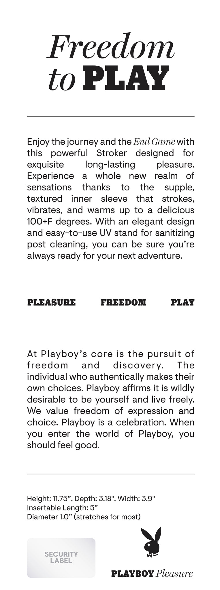 PLAYBOY END GAME