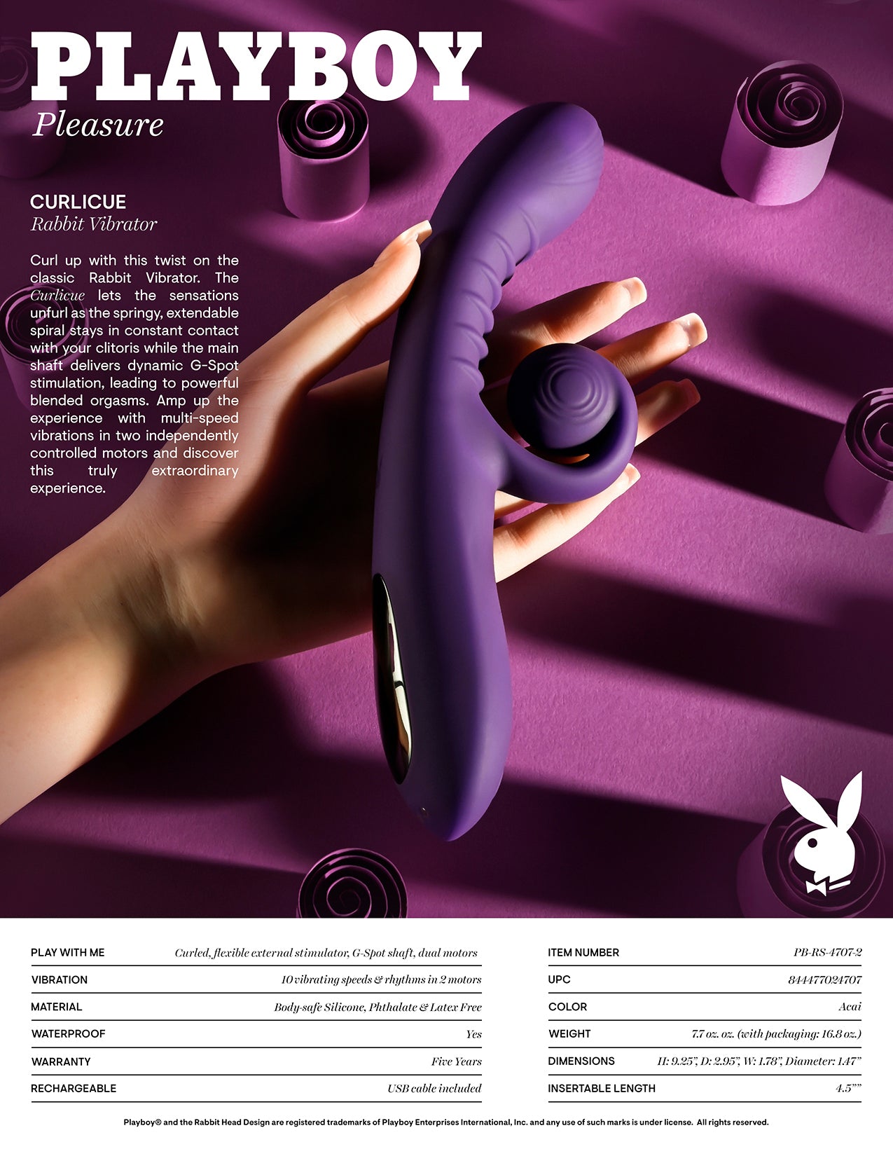 PLAYBOY CURLICUE