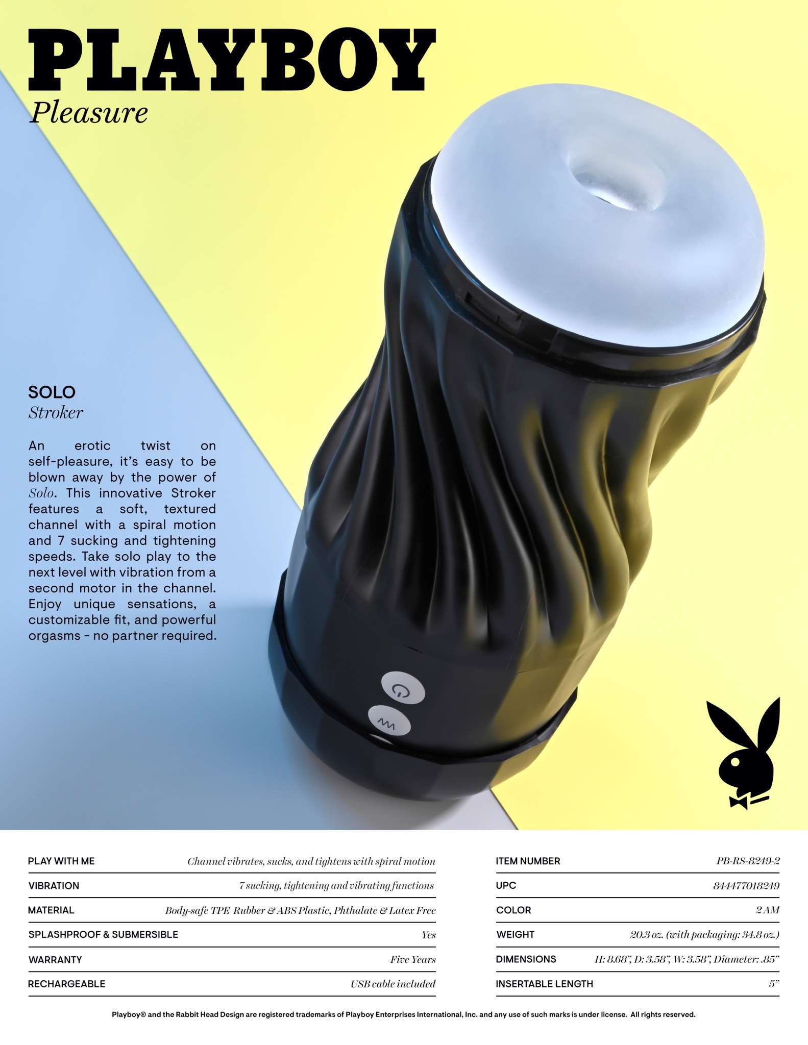 PLAYBOY SOLO STROKER