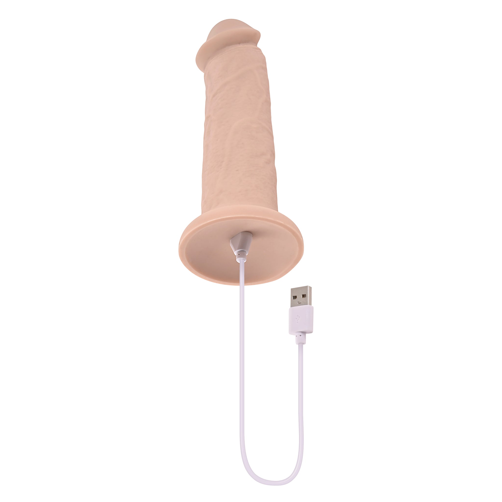 EVOLVED 7IN GIRTHY VIBRATING DONG LIGHT