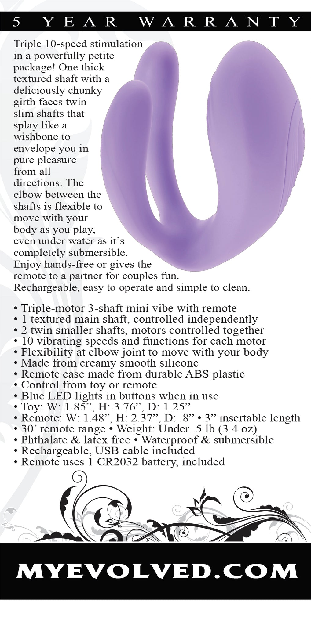 EVOLVED PETITE TICKLER