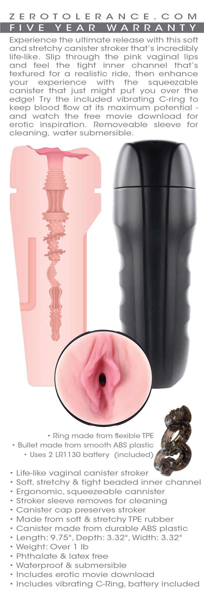 ZERO TOLERANCE GRIP IT LIGHT