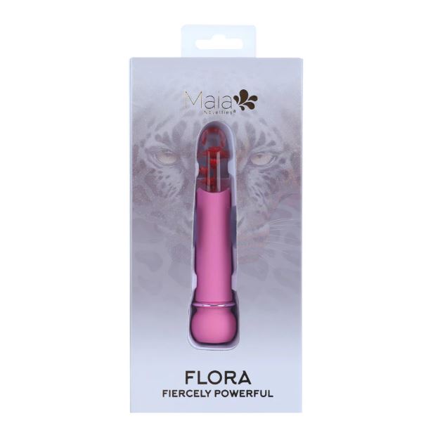 FLORA RECHARGEABLE FLOWER BULLET JAGUAR POWER PINK