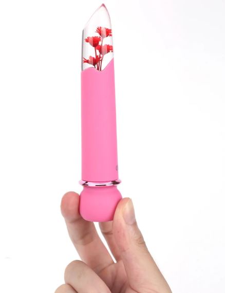 FLORA RECHARGEABLE FLOWER BULLET JAGUAR POWER PINK