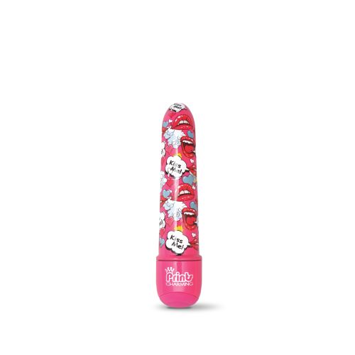 PRINTS CHARMING POP TEASE 5IN MINI VIBE KISS ME PINK