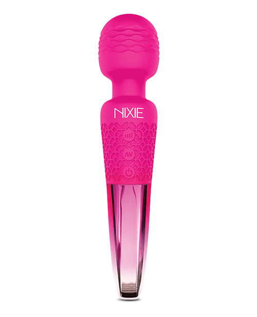 NIXIE WAND MASSAGER PINK OMBRE METALLIC