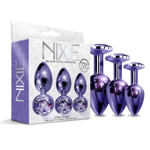 NIXIE METAL PLUG TRAINER SET PURPLE METALLIC