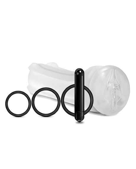 MSTR B8 VIBRATING PUSSY PACK SQUEEZE BOX 5 PC KIT