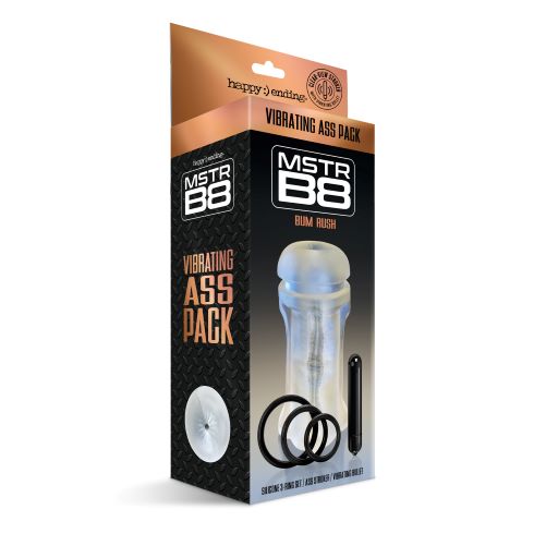 MSTR B8 VIBRATING ASS PACK BUM RUSH 5 PC KIT