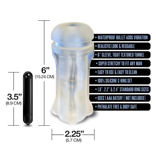 MSTR B8 VIBRATING ASS PACK BUM RUSH 5 PC KIT